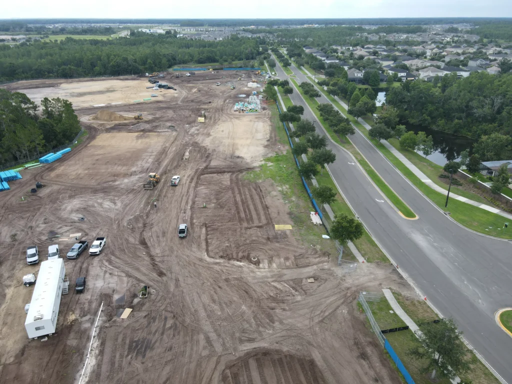 Pasco County Connerton Apartments Multi-Family Commercial Excavation project