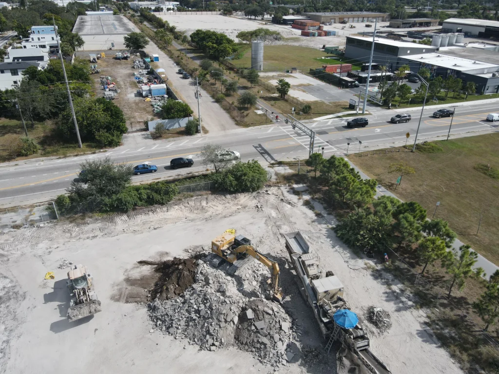 Pinellas County Fairfield Ave Apartments Multi-Family Commercial Excavation project